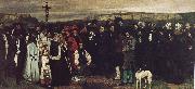 Ornans funeral Gustave Courbet